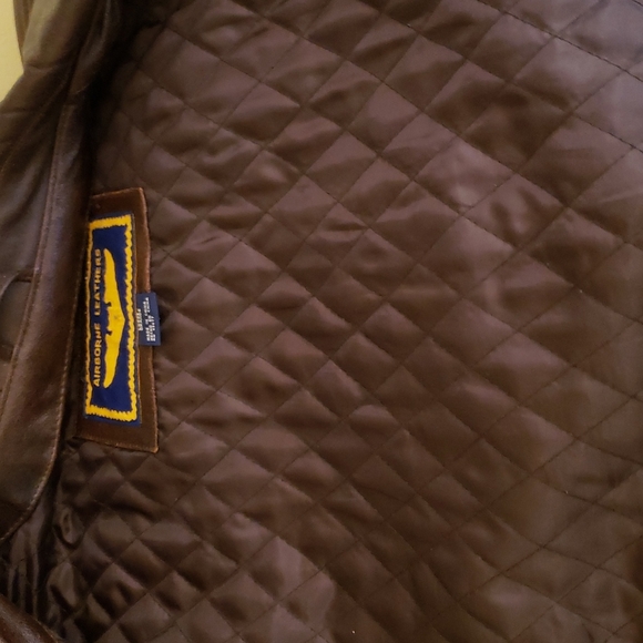 🔥 Host pick Airborne Leather mens jacket - Picture 13 of 13